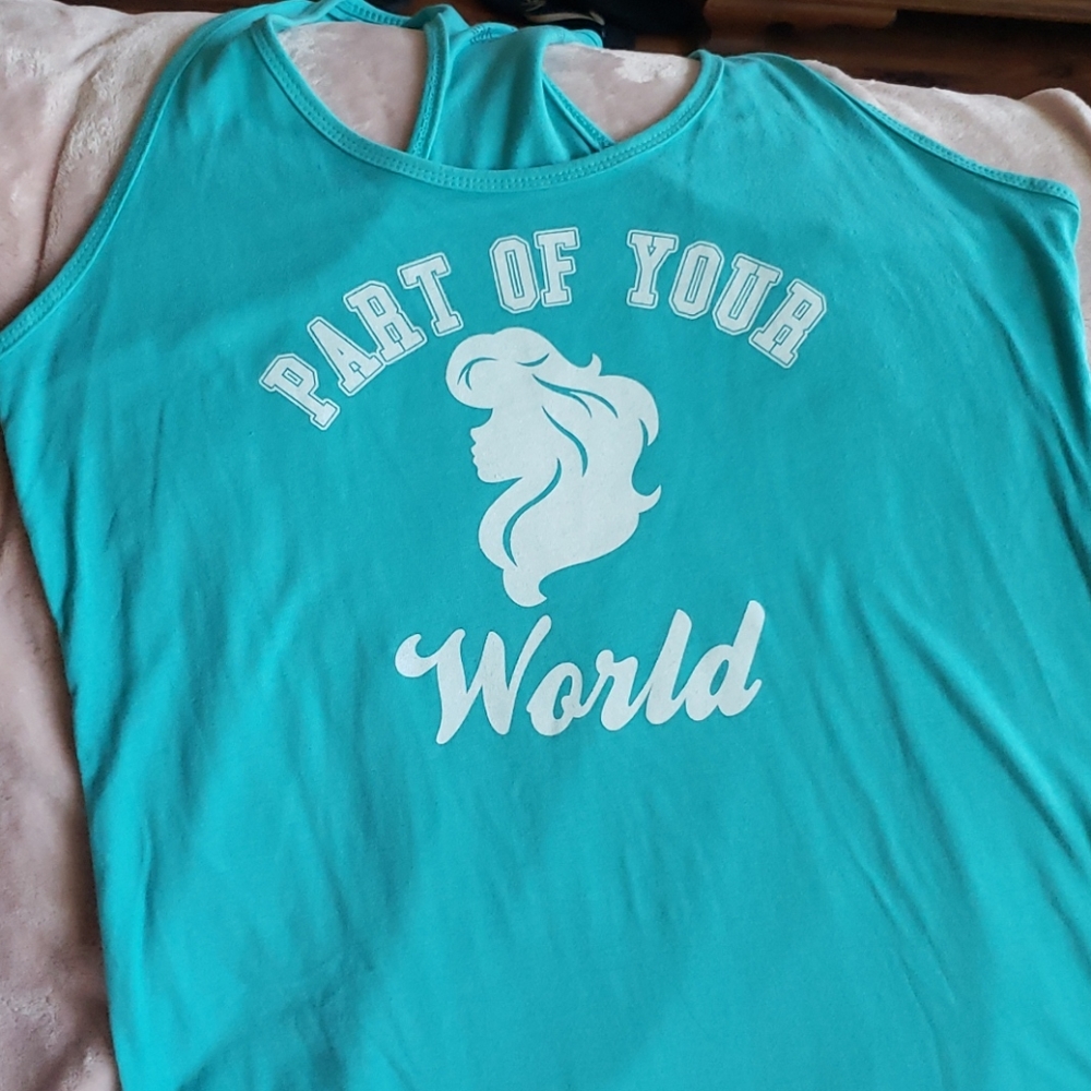 New Ariel little mermaid tank top.